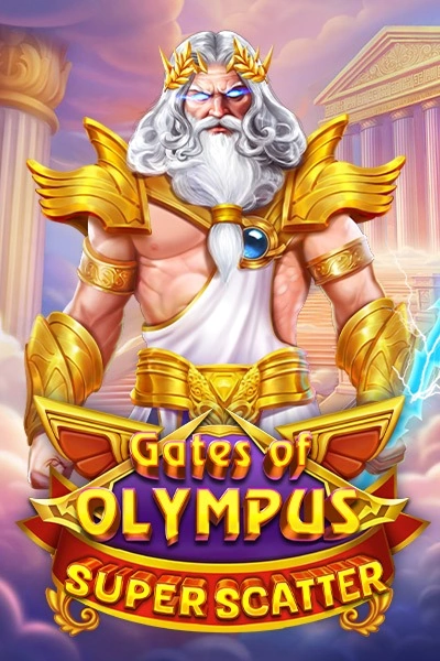 Gates of Olympus Super Scatter slot game with Zeus