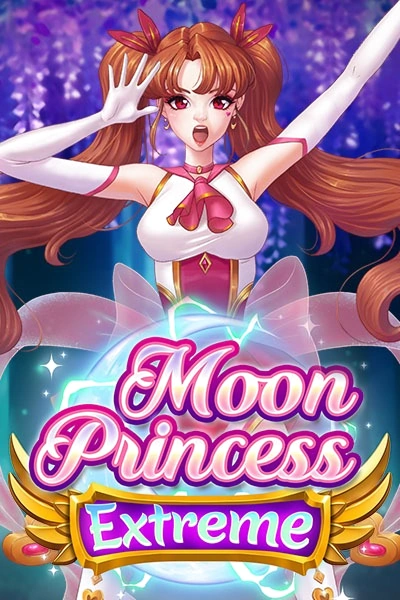 Moon Princess Extreme slot game with anime-style princess and magical orb