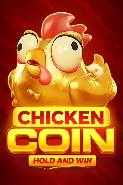 Chicken Coin Hold and Win slot game with golden chicken character